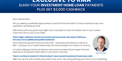 Special Re-finance Offer